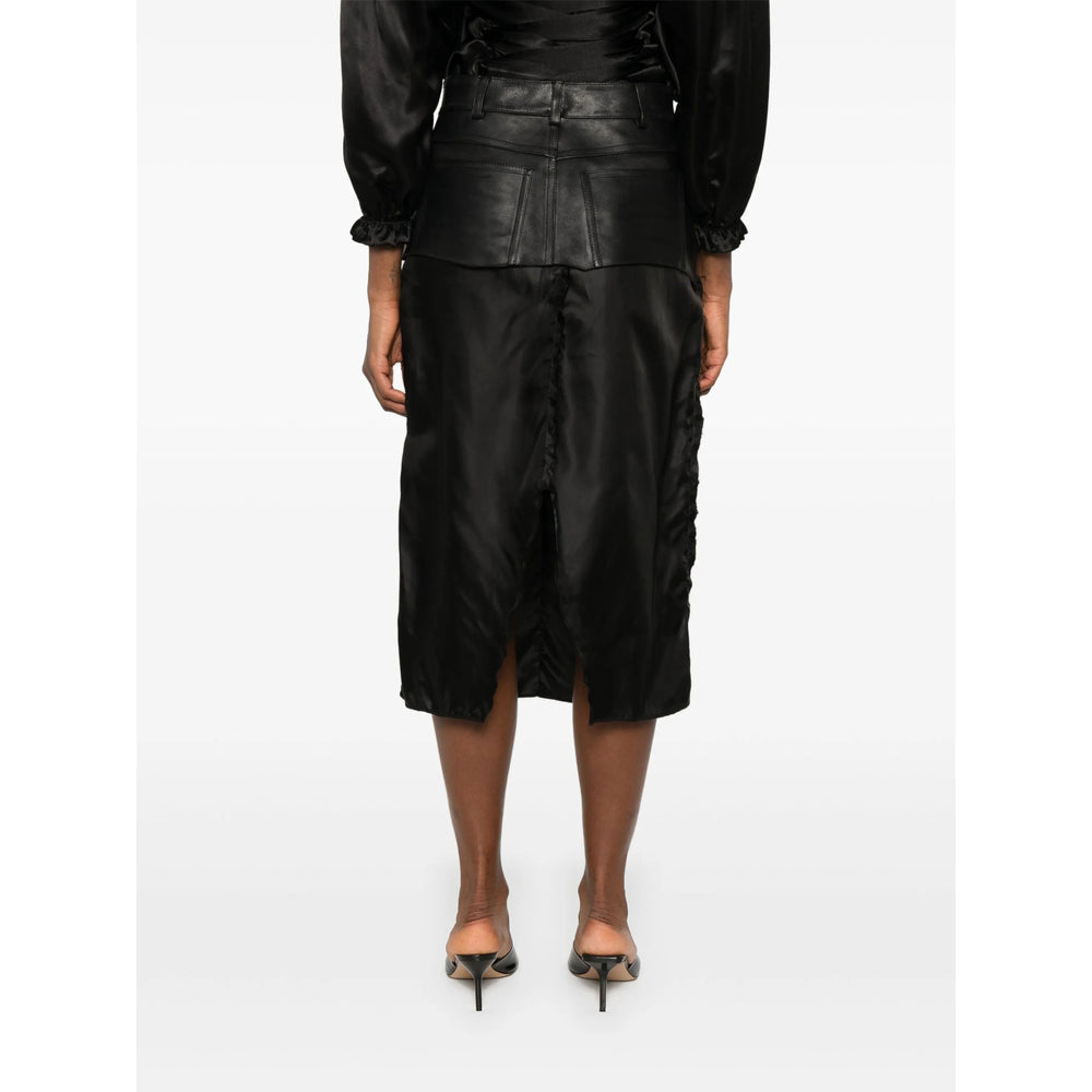 Balenciaga Skirts? Balenciaga Black Skirts - Straight Skirts Women Chic Everyday Designer Skirt