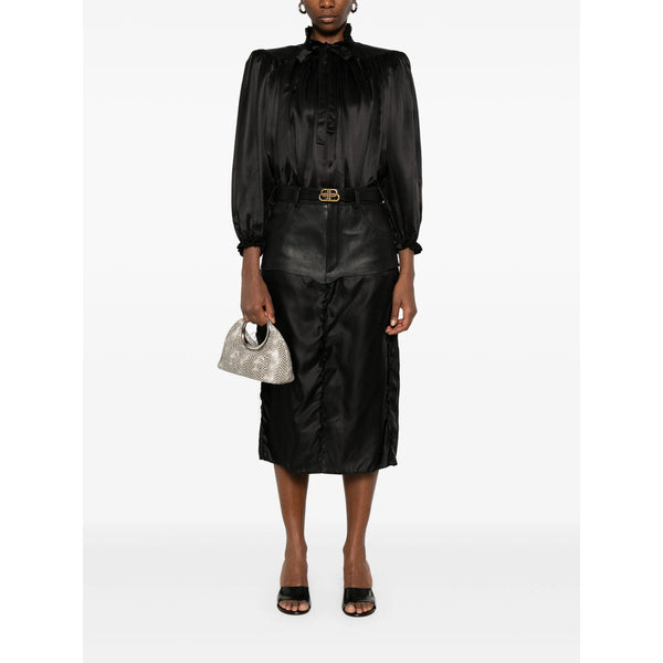 Balenciaga skirts side profile designer luxury fashion