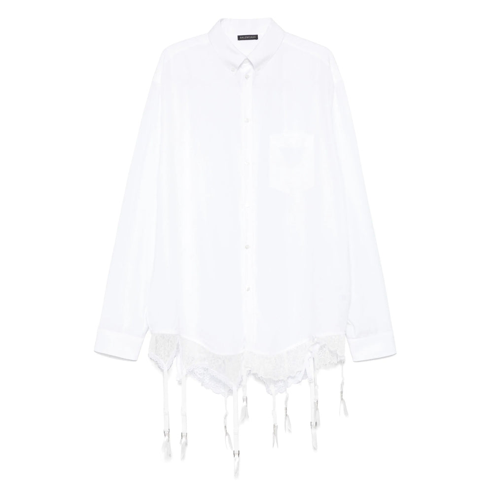 Balenciaga tee shirts luxury designer piece front view
