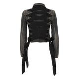 Balenciaga premium jackets detail and craftsmanship close-up