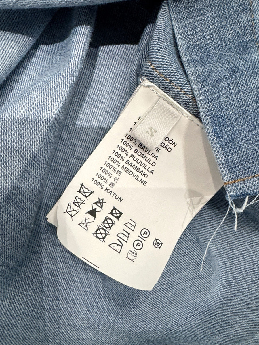 Tops- Miu M Denim Shirt Premium Designer Casual Top
