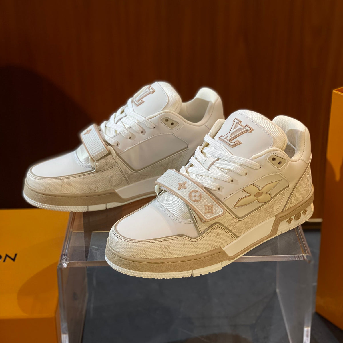 Louis Vuitton Shoes- Louis Vuitton Lou Trainers Premium Designer Casual Shoes