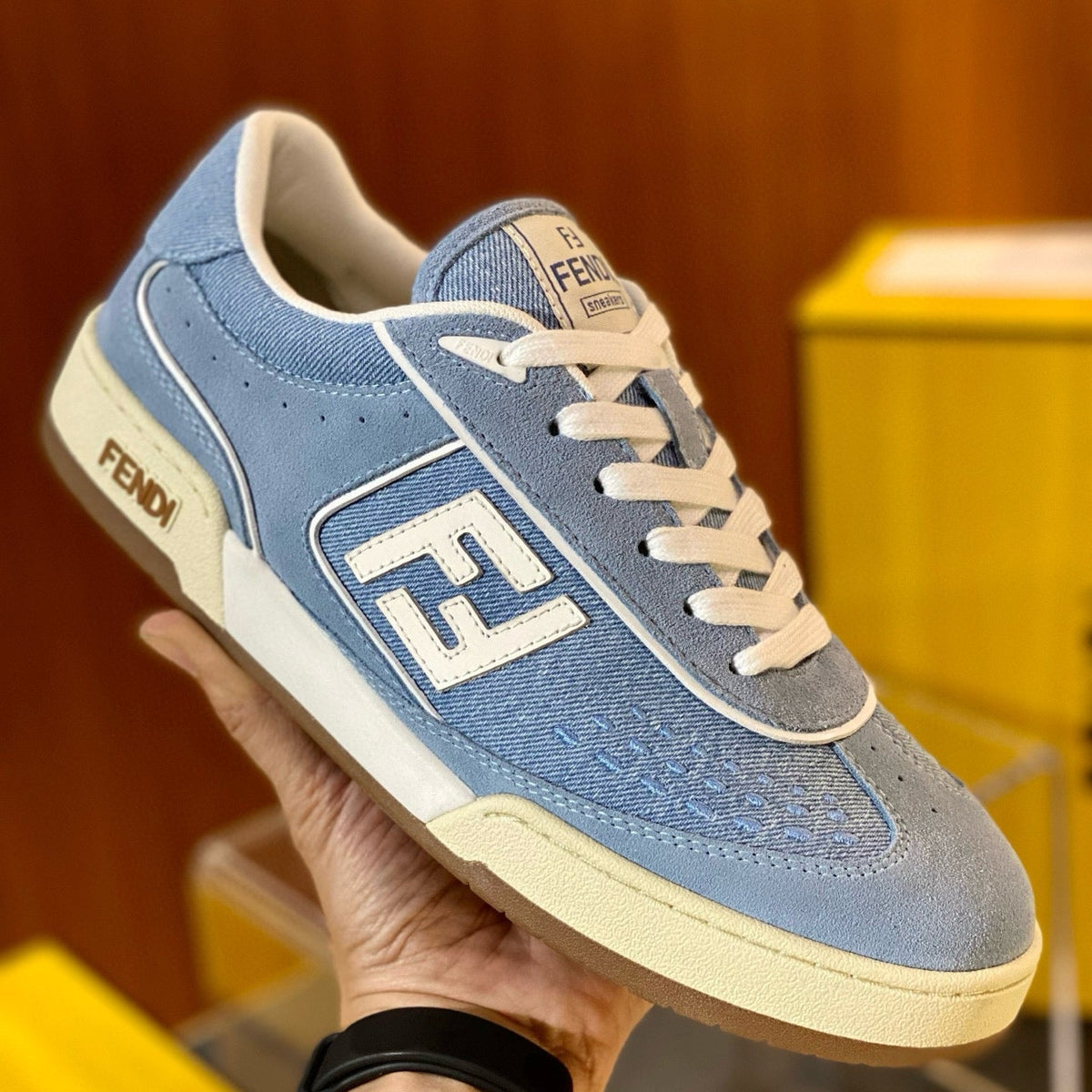 Shoes- Fen Match Sneaker Premium Designer Casual Shoes