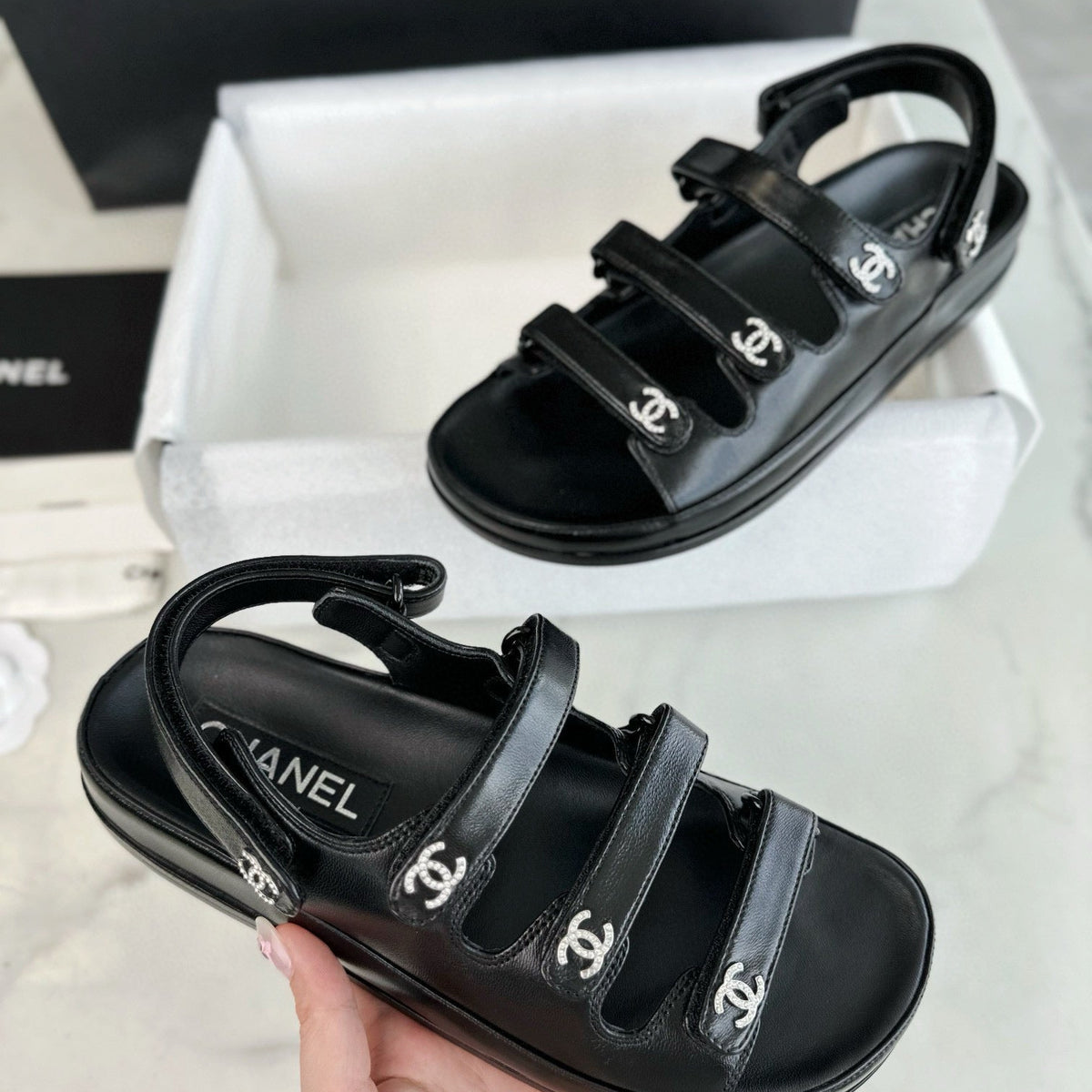 Chanel Shoes- Chanel Sandals Comfortable Everyday Designer Shoes