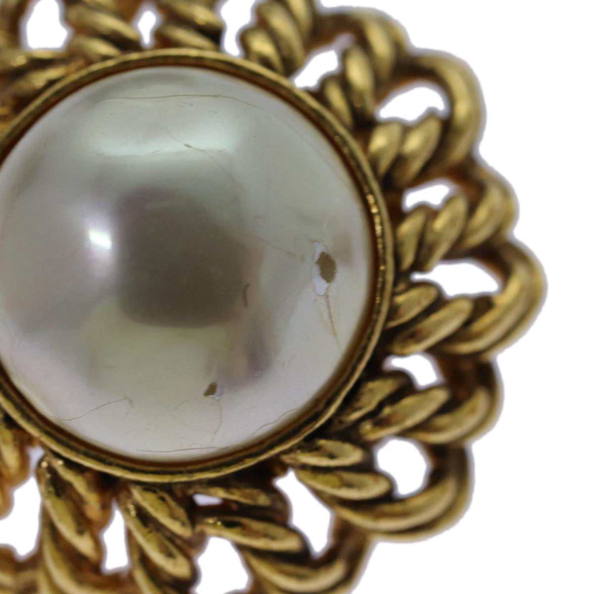 Chanel Jewellery? Chanel COCO Mark Earring metal Gold Auth 70878 Elegant Everyday Fine Jewellery