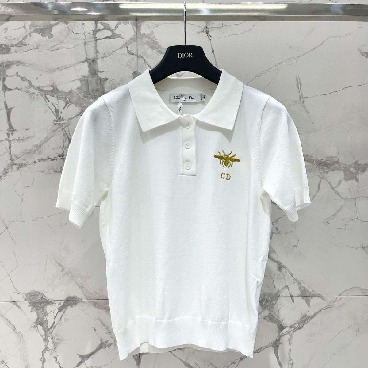 Dior Polo Shirts- Dior Polo Shirt Classic Designer Cotton Polo Shirt