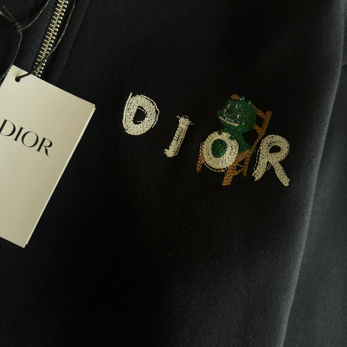 Dior Hoodies- Dior Zip Hoodie Premium Designer Casual Hoodie