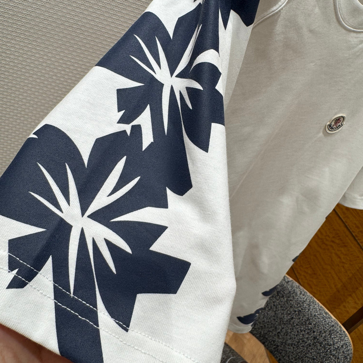 T-Shirts- Monc T-shirt Casual Everyday Designer Tee