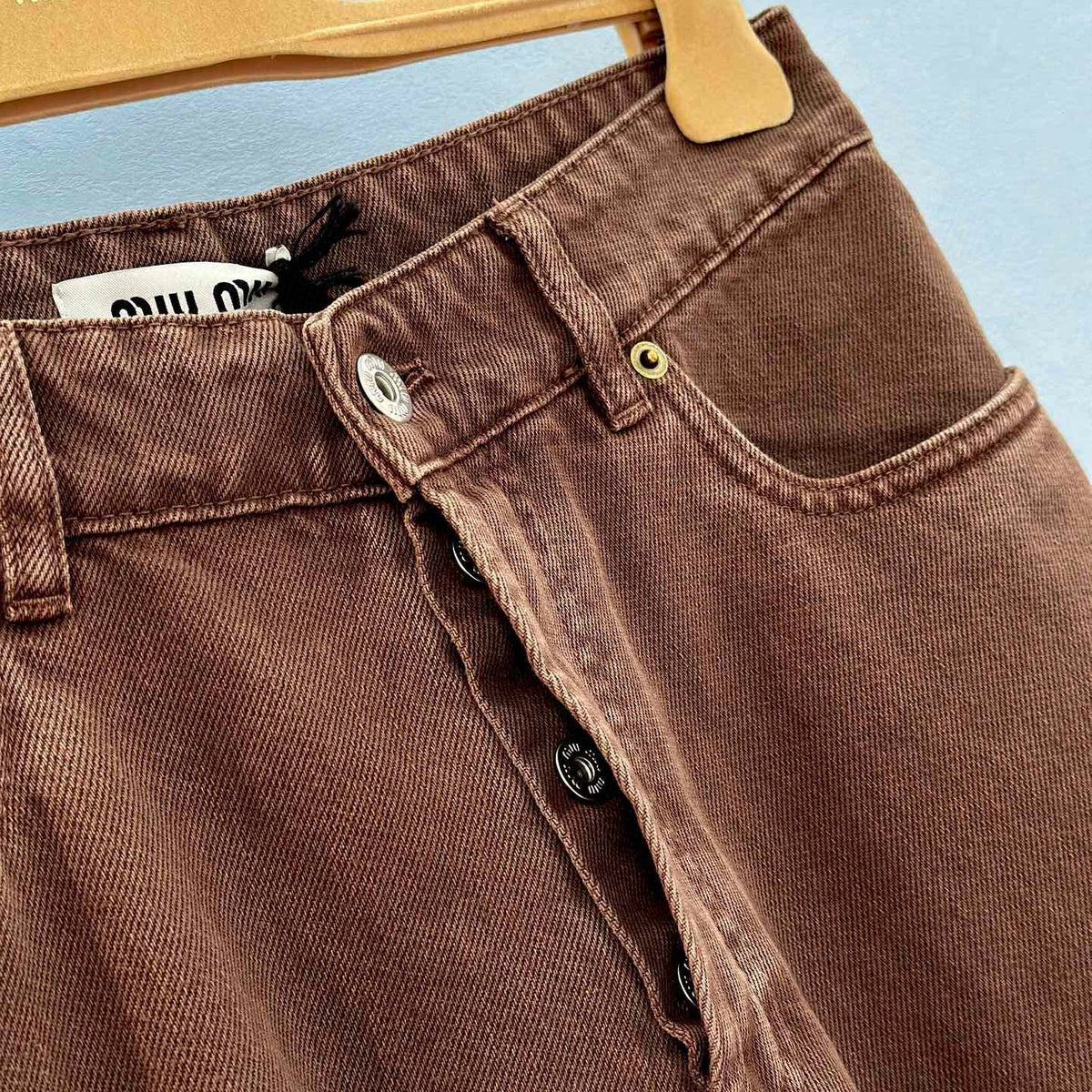 Jeans- Miu M Jeans Classic Everyday Designer Jeans