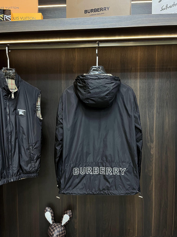 Close-up of Burberry designer clothing craftsmanship