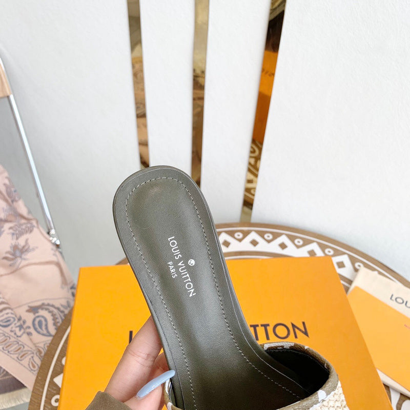 Louis Vuitton shoes Style 343 - side profile detail (alternate angle)