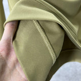 Close-up of Burberry designer clothing craftsmanship