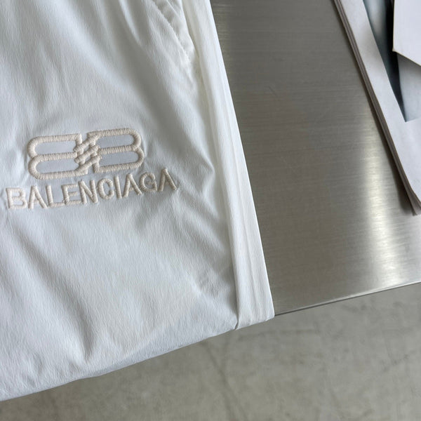 Close-up of Balenciaga designer clothing craftsmanship