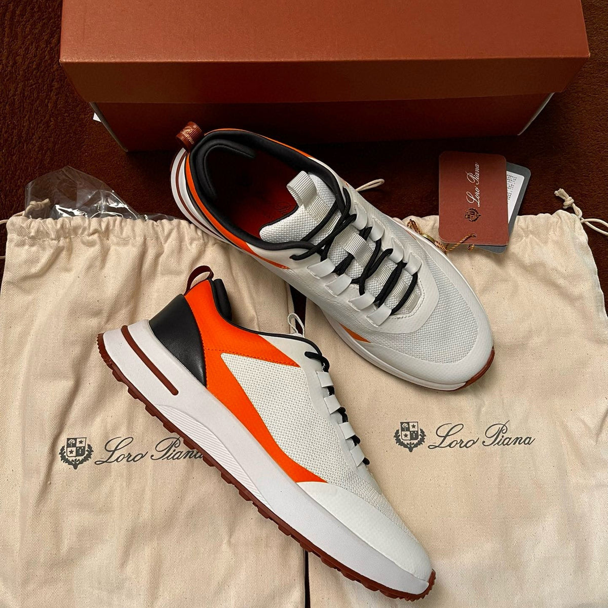 Shoes- Loro P Weekend Walk Trainers Luxury Lifestyle Designer Footwear