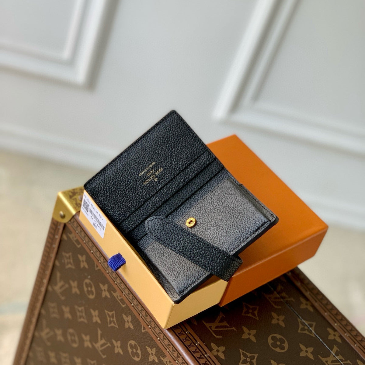 Louis Vuitton Wallets- Louis Vuitton Lou Low Key Compact Wallet Premium Leather Designer Wallet