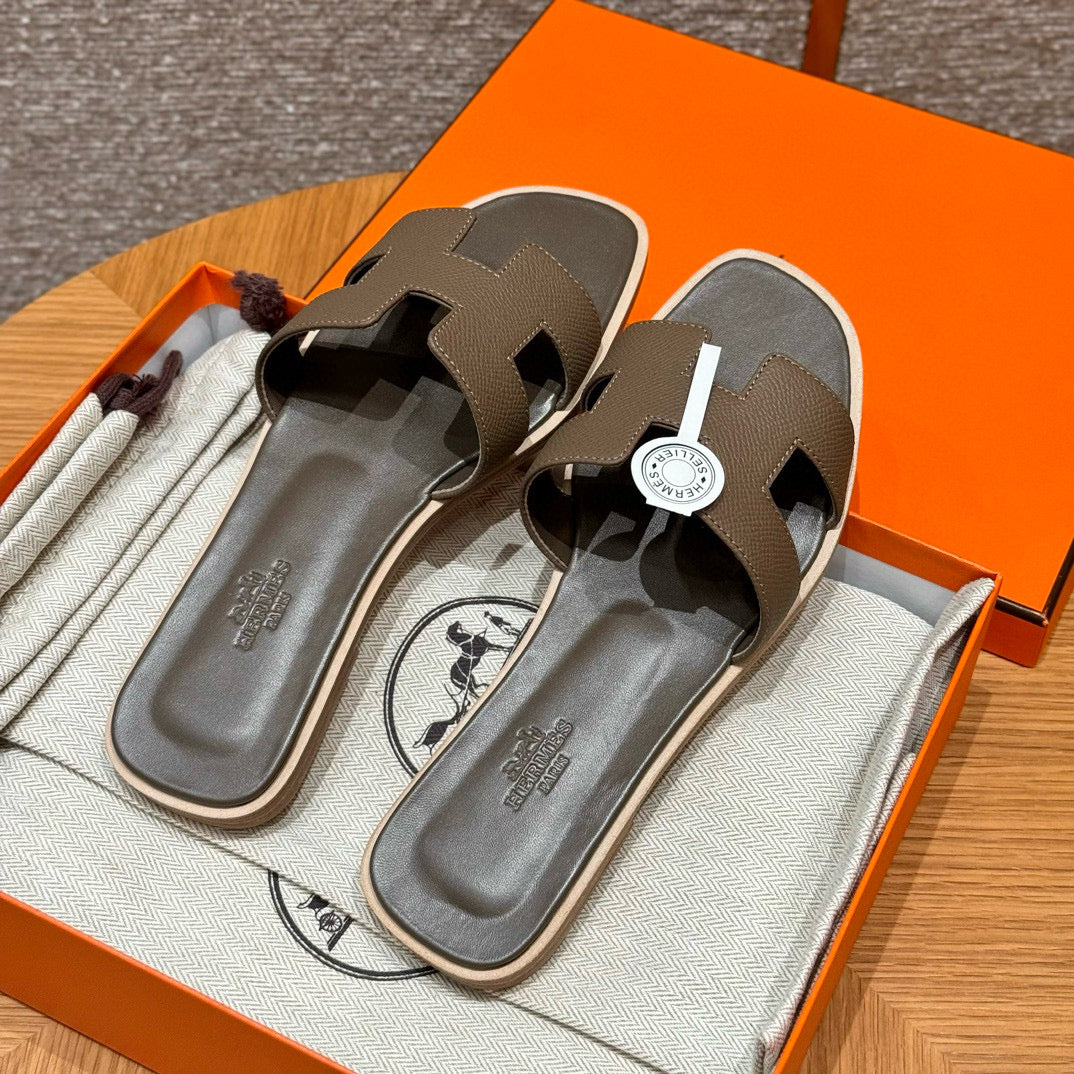 Shoes- Herm Oran Sandals Premium Designer Casual Shoes