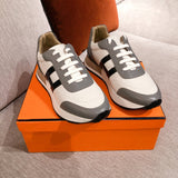 Hermes shoes Style 340 - top view showing design