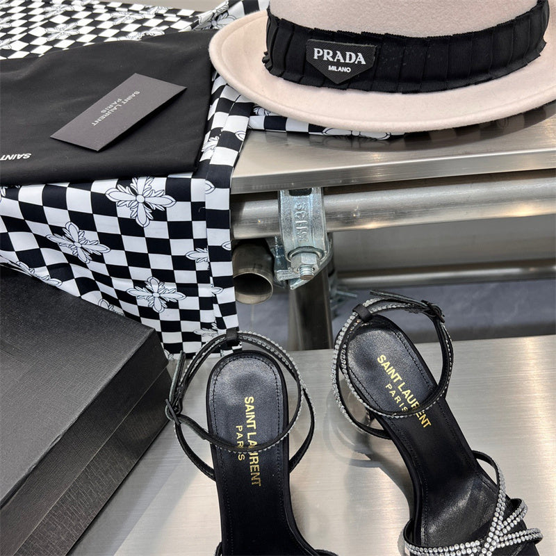 Saint Laurent designer shoes full view