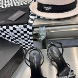 Saint Laurent designer shoes full view
