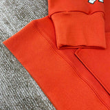 Close-up of Amiri hoodie craftsmanship