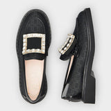 Roger Vivier luxury shoes detail shot