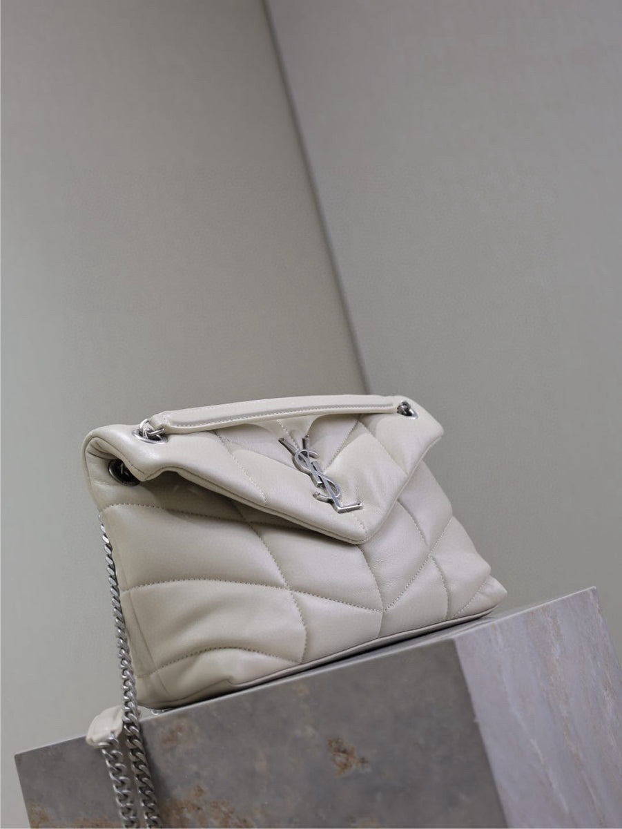 Saint Laurent Bags- Saint Laurent Loulou Puffer Small Bag Elegant Everyday Designer Handbag