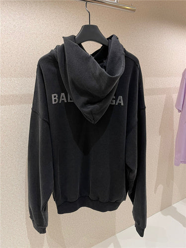 Close-up of Balenciaga designer clothing craftsmanship
