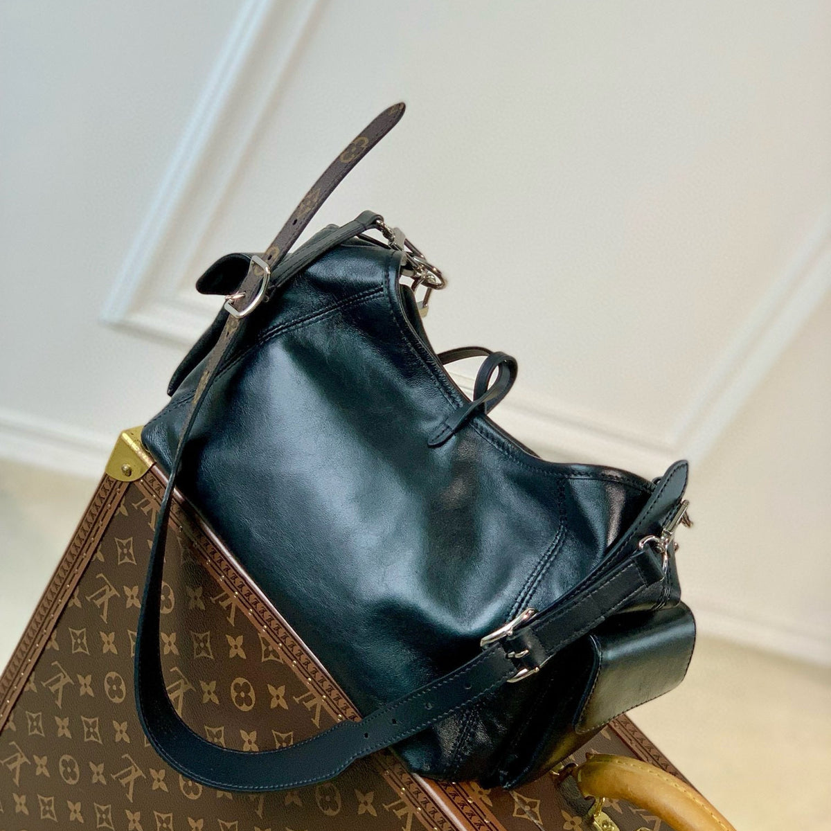 Louis Vuitton Bags- Louis Vuitton Lou Carryall Cargo Vibe Pm Bag Luxury Designer Leather Handbag