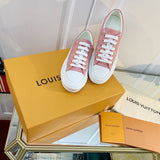 Close-up detail view of Louis Vuitton luxury piece style No.102