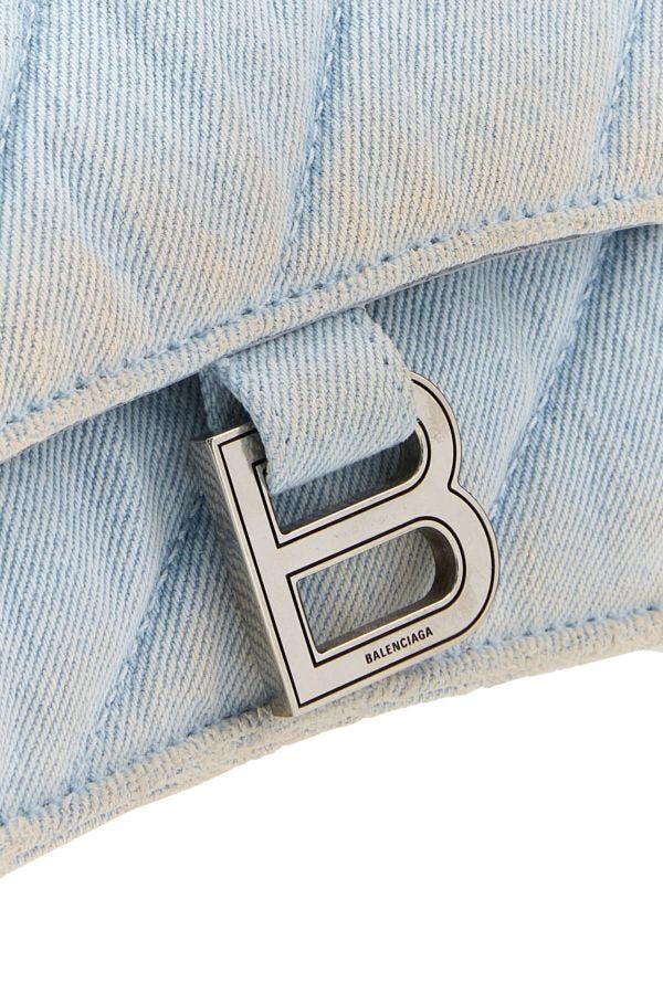 Balenciaga Bags- BALENCIAGA Denim Crush S Mini Shoulder Handbag Elegant Everyday Designer Handbag