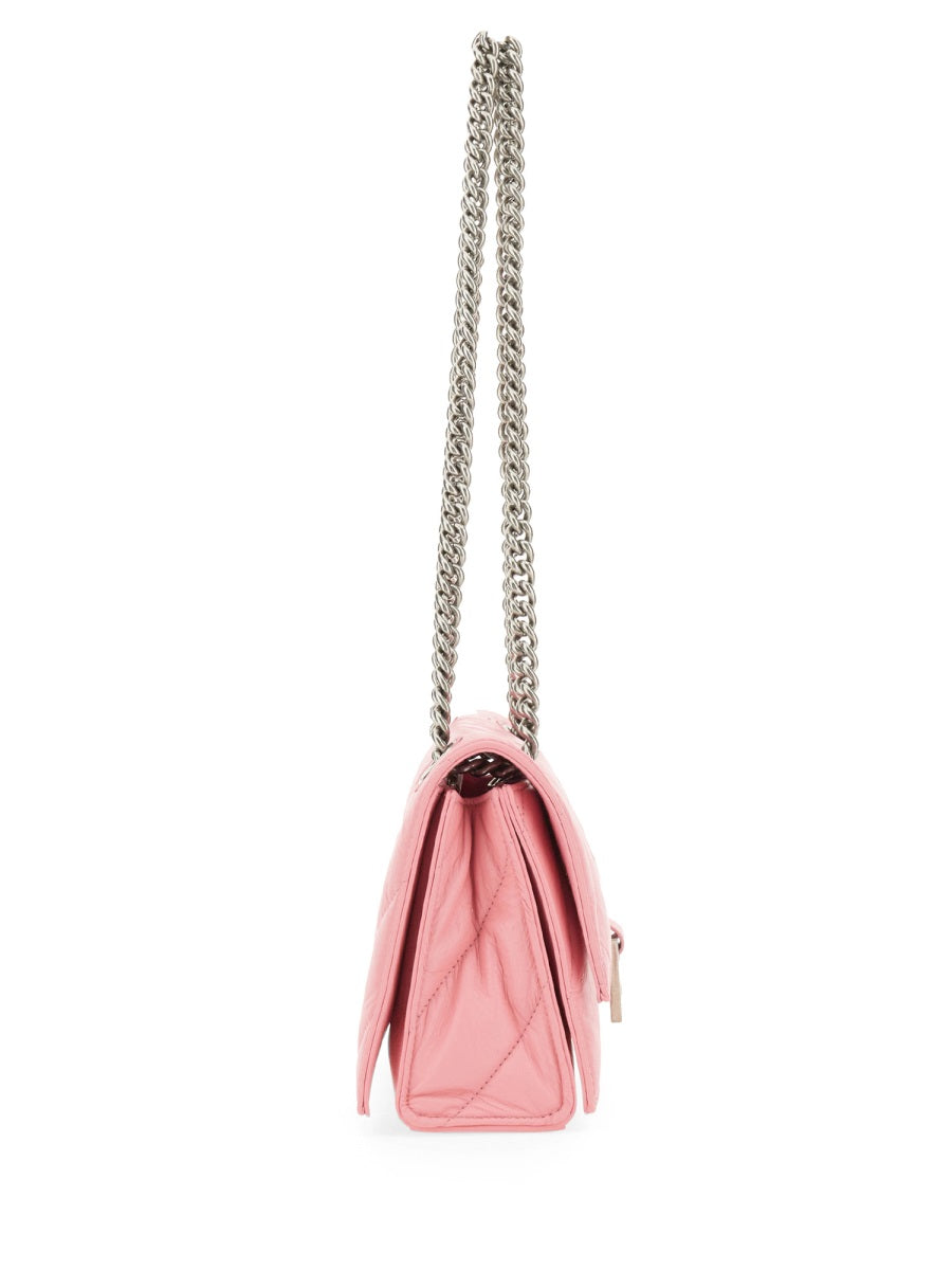 Balenciaga Bags? BALENCIAGA Mini Crush Adjustable Chain Shoulder Bag Premium Designer Shoulder Bag