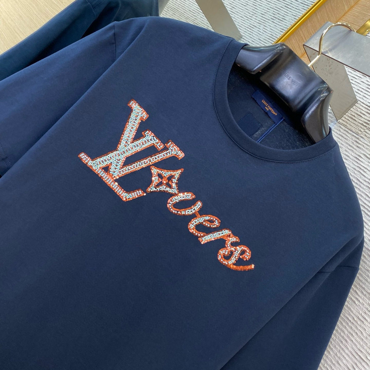 Louis Vuitton T-Shirts- Louis Vuitton Lou T-shirt Casual Everyday Designer Tee