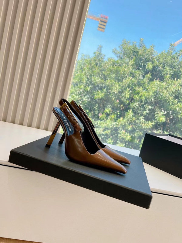 Saint Laurent shoes front view designer style