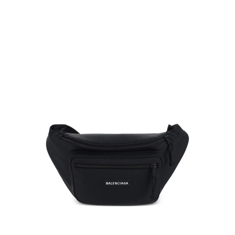 Balenciaga Bags- Balenciaga Black Belt Bags Men Premium Designer Shoulder Bag