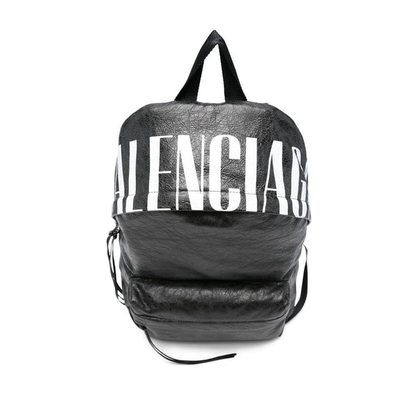 Balenciaga Bags- Balenciaga Black Backpacks Men Elegant Everyday Designer Handbag