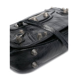 Balenciaga premium cross body bags detail and craftsmanship close-up