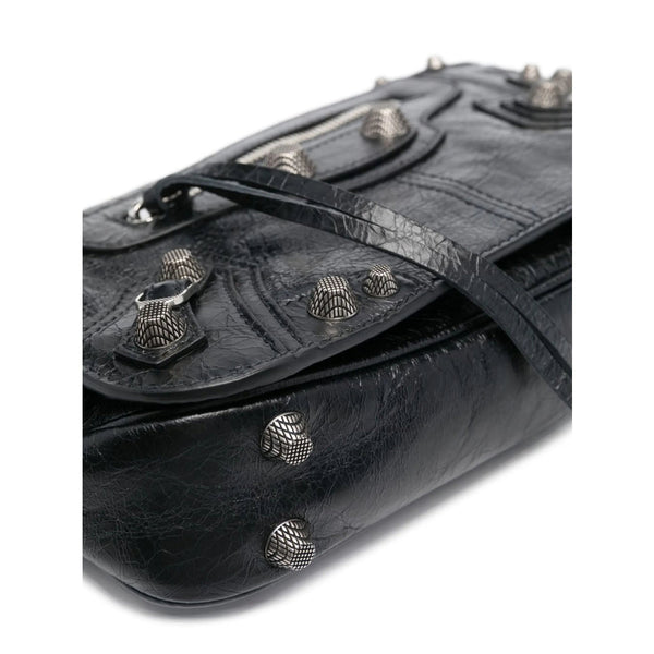 Balenciaga premium cross body bags detail and craftsmanship close-up