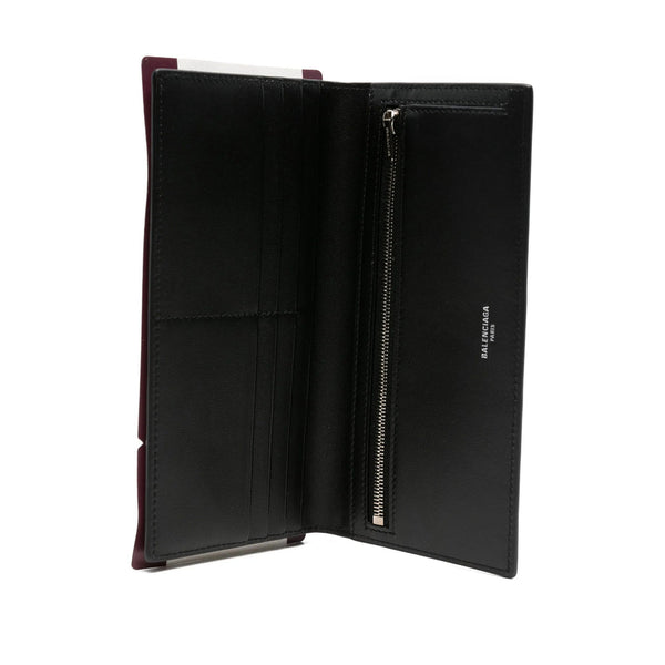 Balenciaga premium wallets detail and craftsmanship close-up