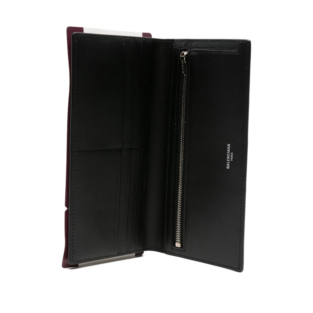 Balenciaga Wallets- Balenciaga Grey Wallets & Cardholders Men Elegant Everyday Leather Wallet