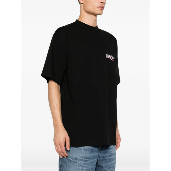 Balenciaga premium tee shirts detail and craftsmanship close-up