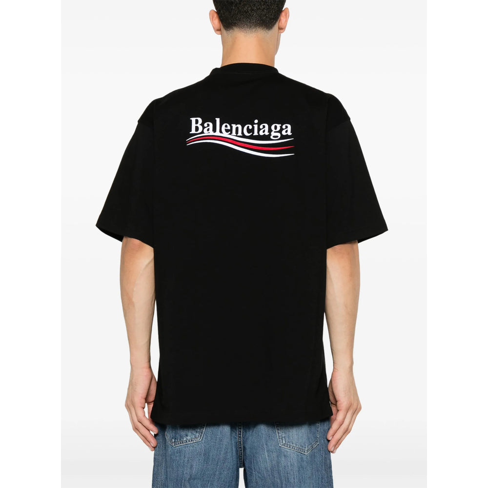 Balenciaga T-Shirts? Balenciaga Black T-Shirts & Vests - T-Shirts Men Premium Designer Cotton T-Shirt