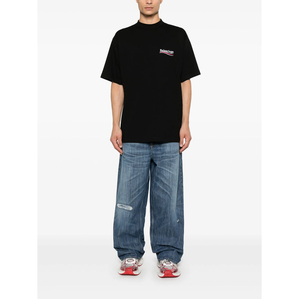 Balenciaga tee shirts luxury designer piece front view
