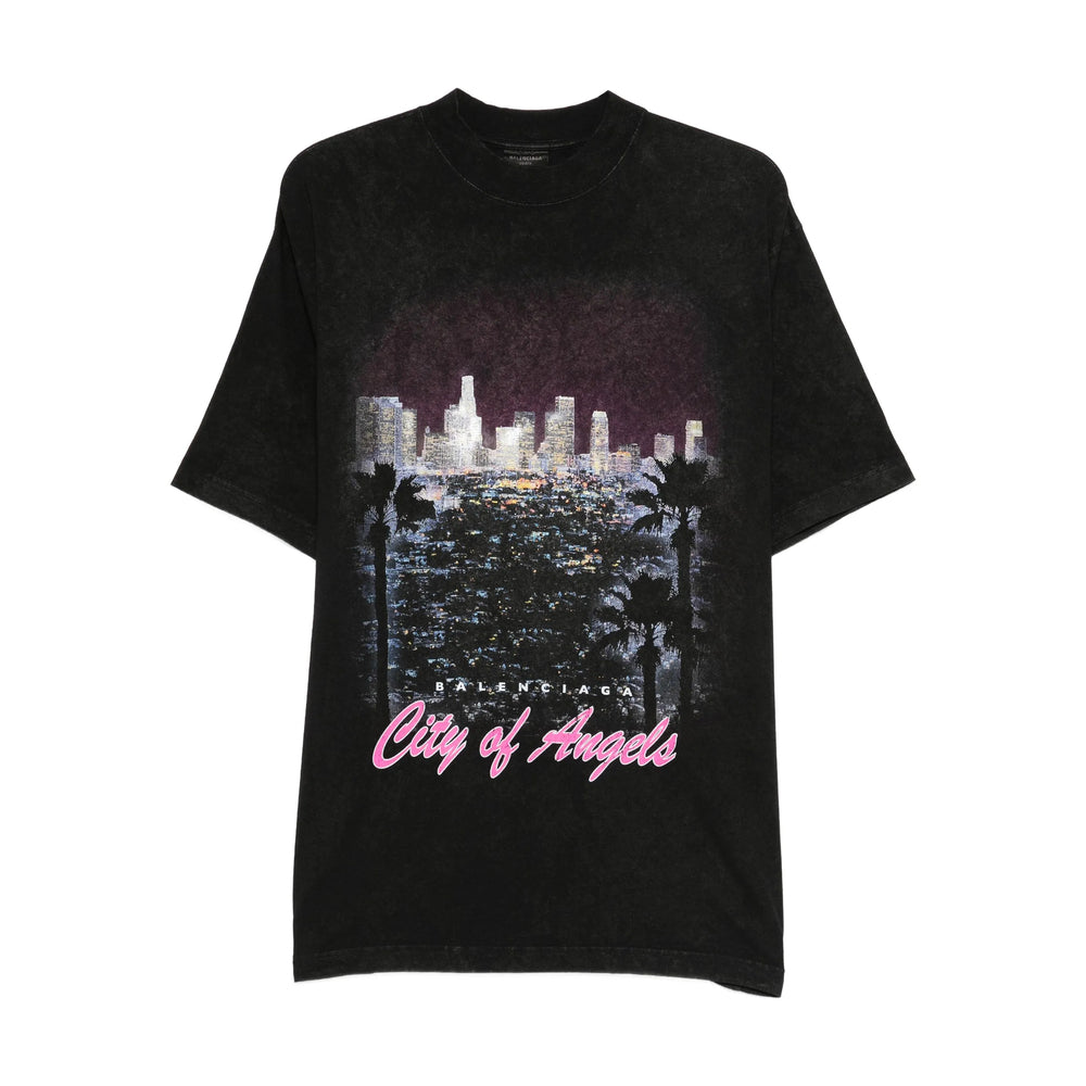 Balenciaga T-Shirts- Balenciaga Black T-Shirts & Vests - T-Shirts Men Casual Everyday Designer Tee