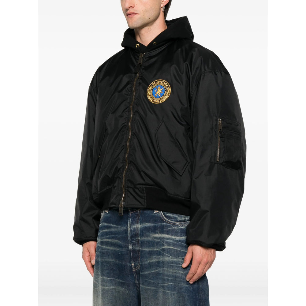 Balenciaga Jackets? Balenciaga Black Jackets - Bomber Jackets Men Luxury Designer Outerwear Jacket