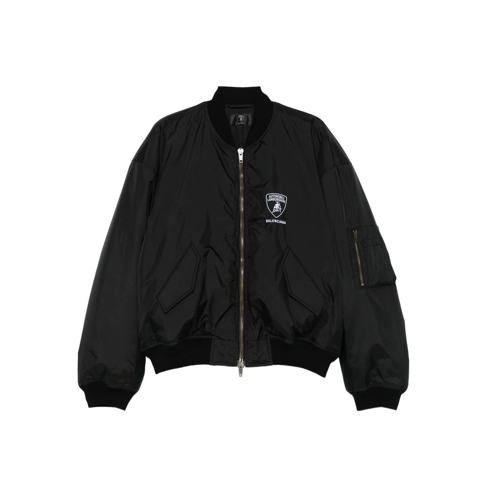 Balenciaga Jackets- Balenciaga Black Jackets - Bomber Jackets Men Luxury Designer Outerwear Jacket