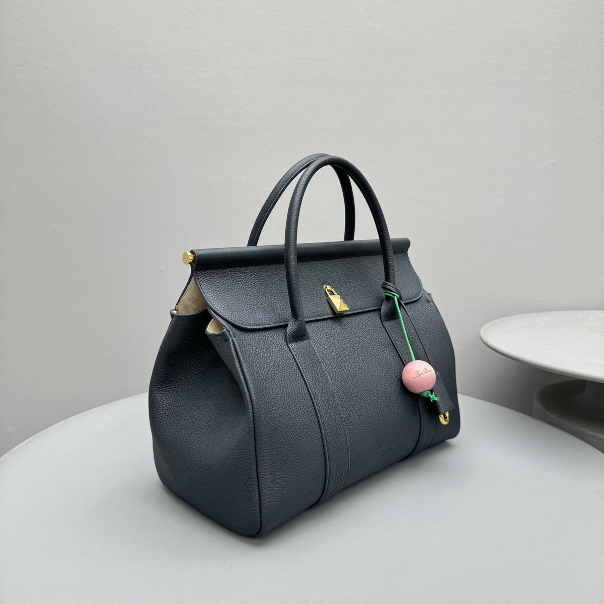 Bags- Loro P Loom Bag L32 Luxury Designer Leather Handbag