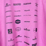 Close-up of Balenciaga designer clothing craftsmanship