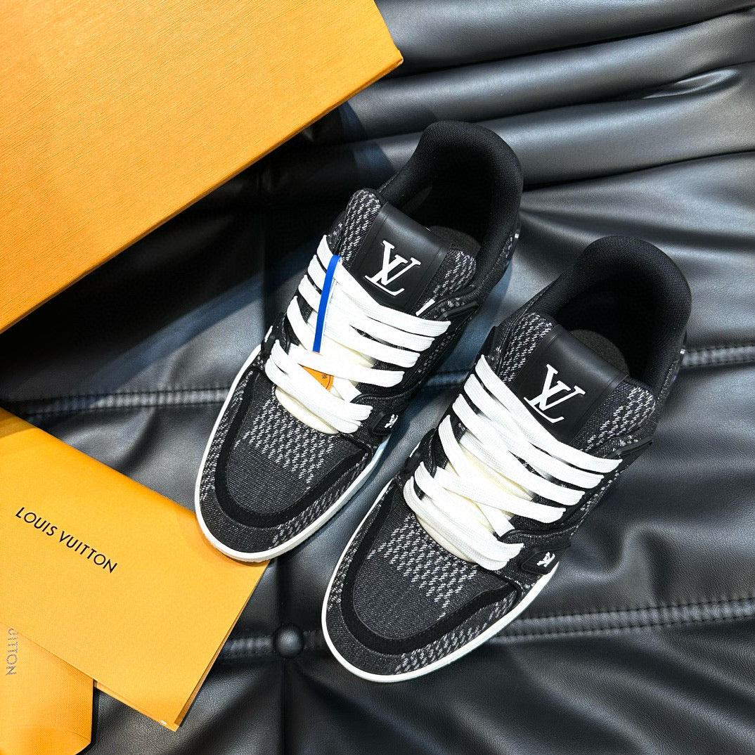Louis Vuitton Shoes- Louis Vuitton Lou Trainers Comfortable Everyday Designer Shoes