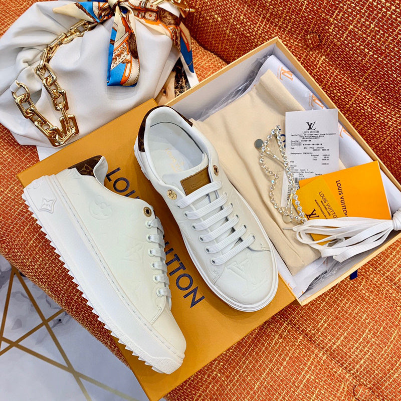 Louis Vuitton designer shoes full view
