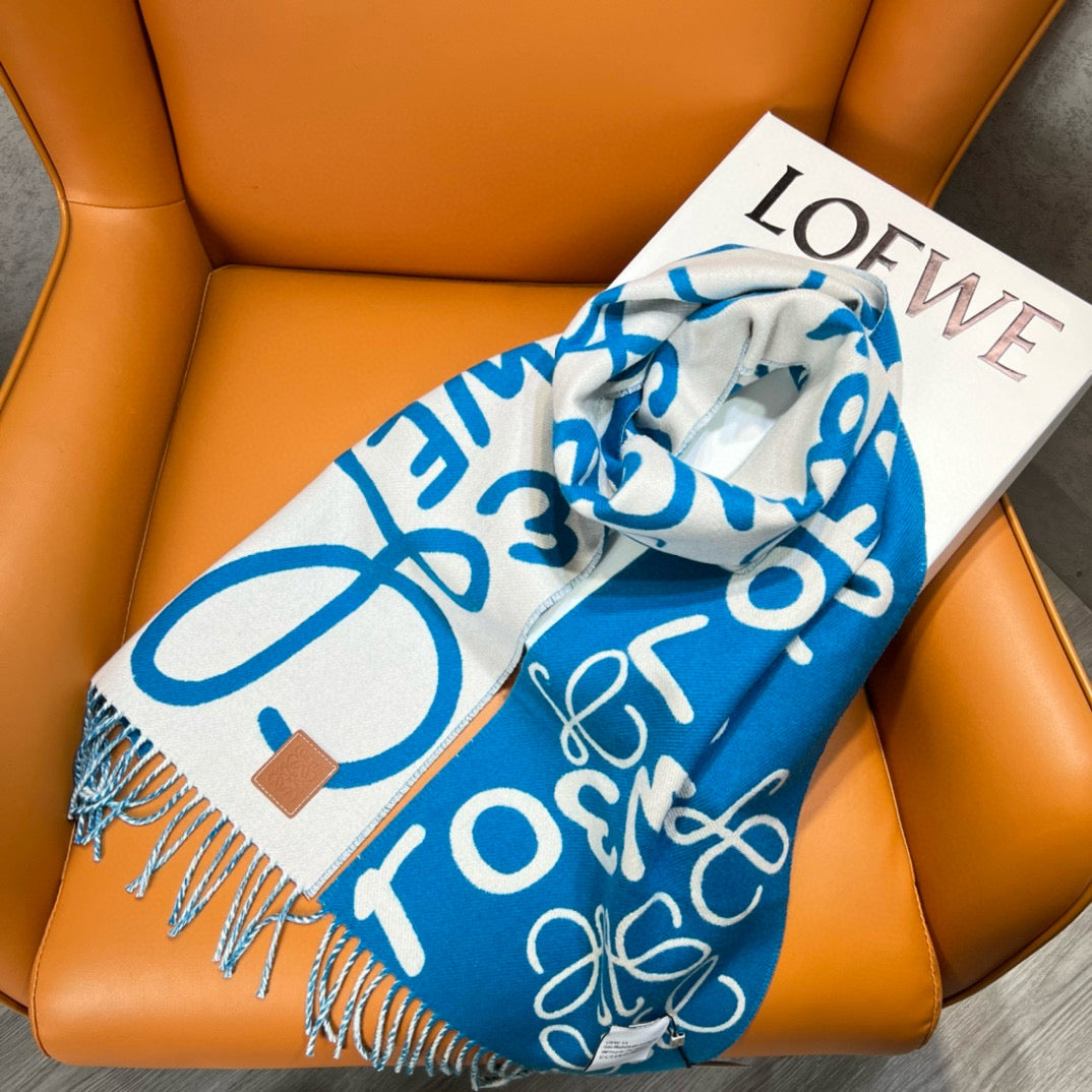 Scarves- Loew Scarf Luxury Designer Silk Scarf